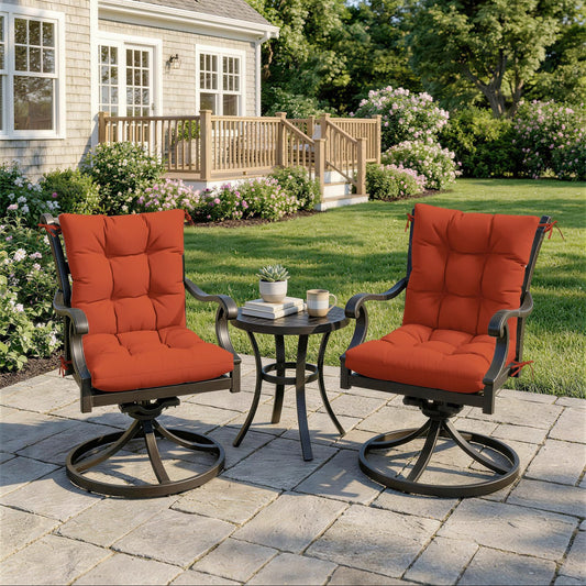 2PCS High Back Replacement Cushions