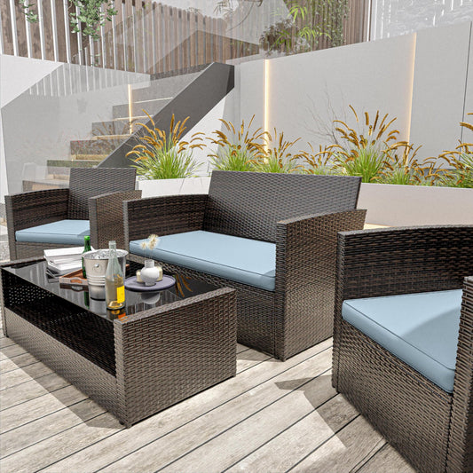 3PCS Seat Pad Covers Replacement, Patio Chair Cushion Covers