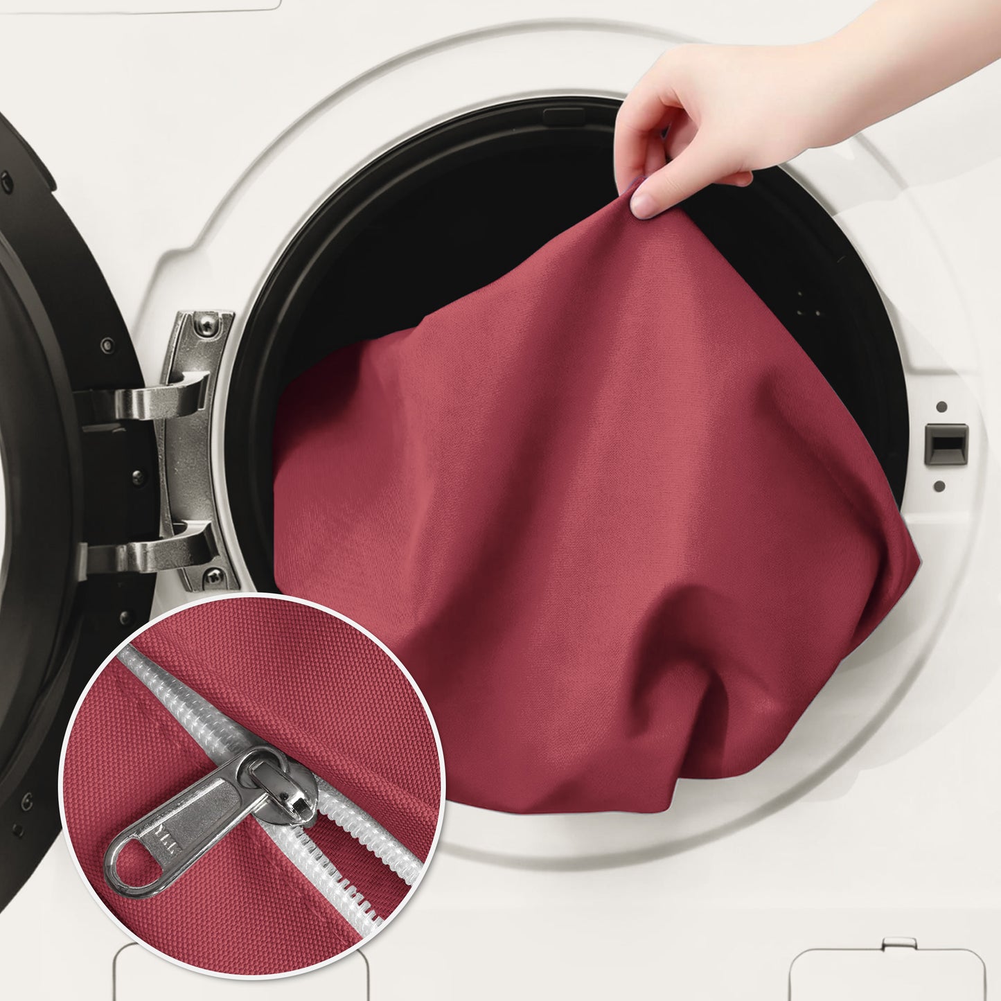 2PCS Outdoor Chaise Lounge Cushions