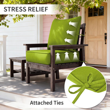 Deap Seat & Backrest Cushions Set