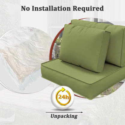 5" Patio Sofa Cushion Set (6-Seater, 14 Pieces)