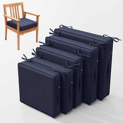 2PCS Outdoor Patio Seat Pads