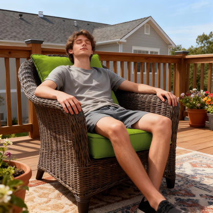 Deap Seat & Backrest Cushions Set