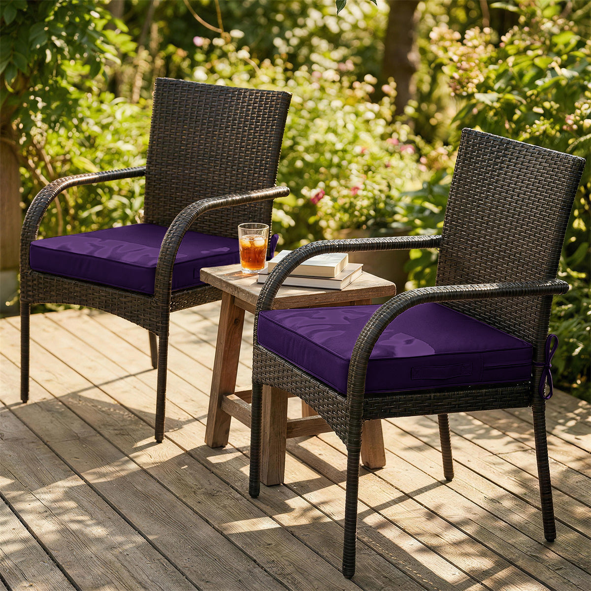 2PCS Outdoor Seat Cushions