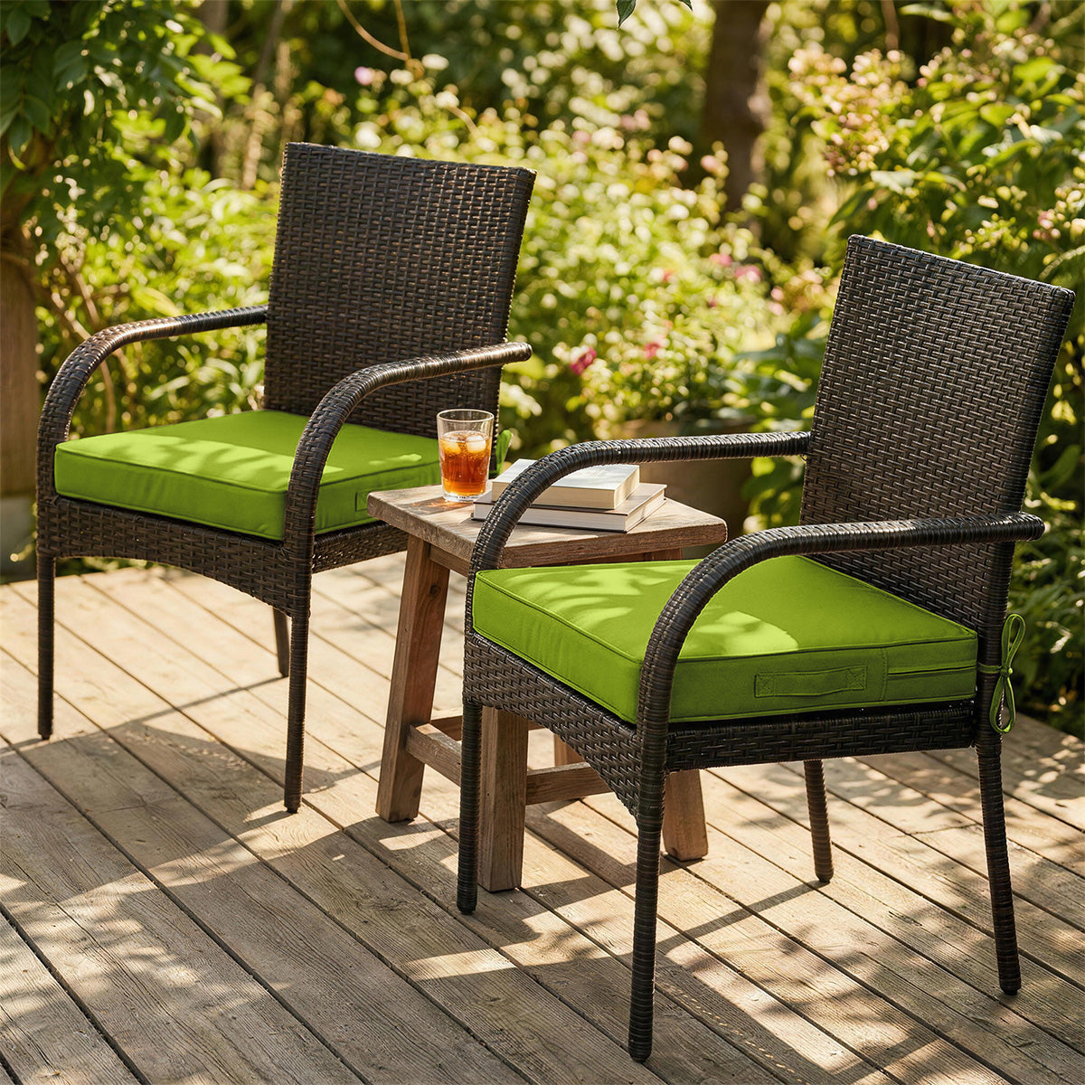 2PCS Outdoor Seat Cushions