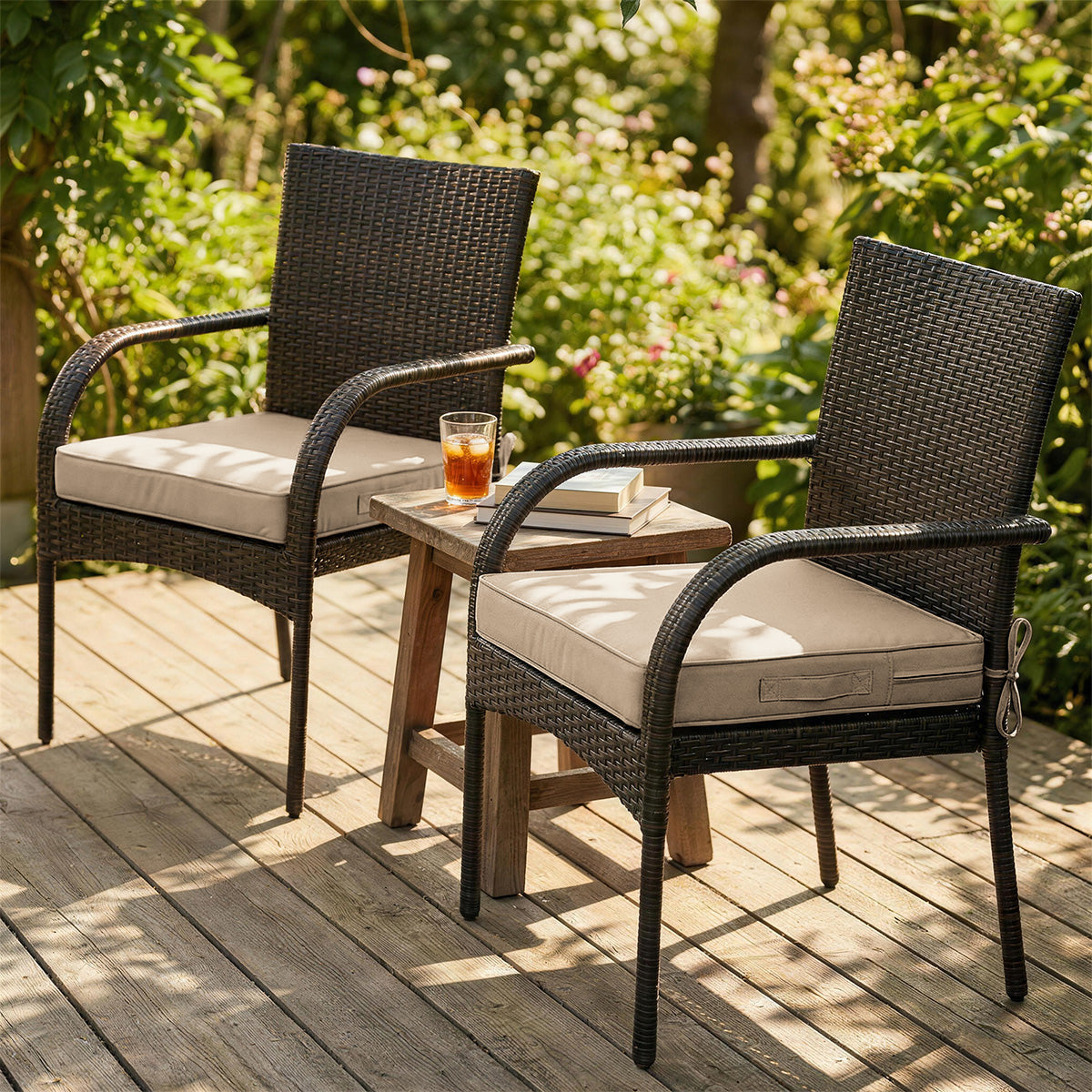 2PCS Outdoor Seat Cushions