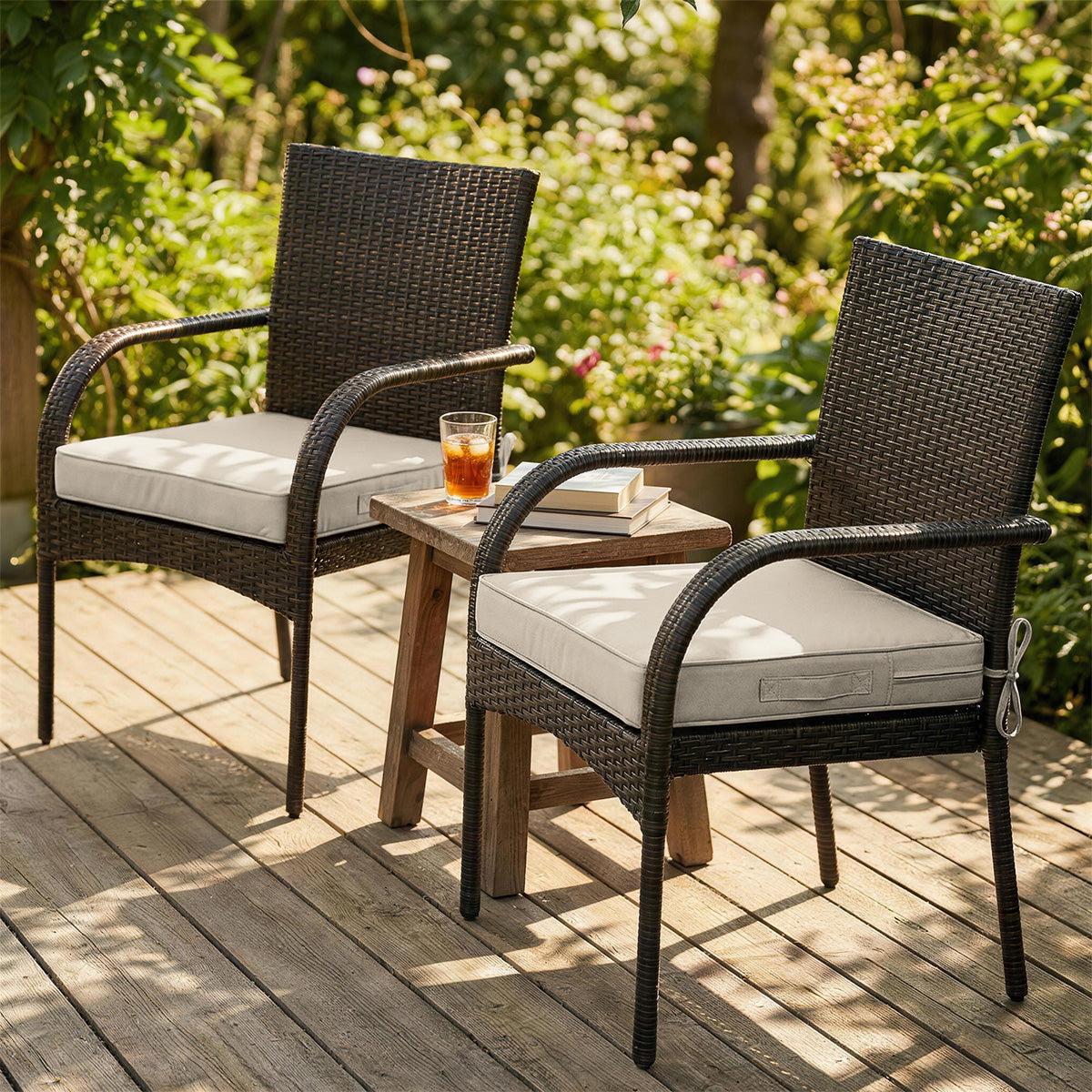 2PCS Outdoor Seat Cushions