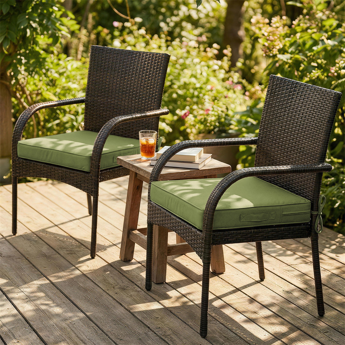 2PCS Outdoor Seat Cushions