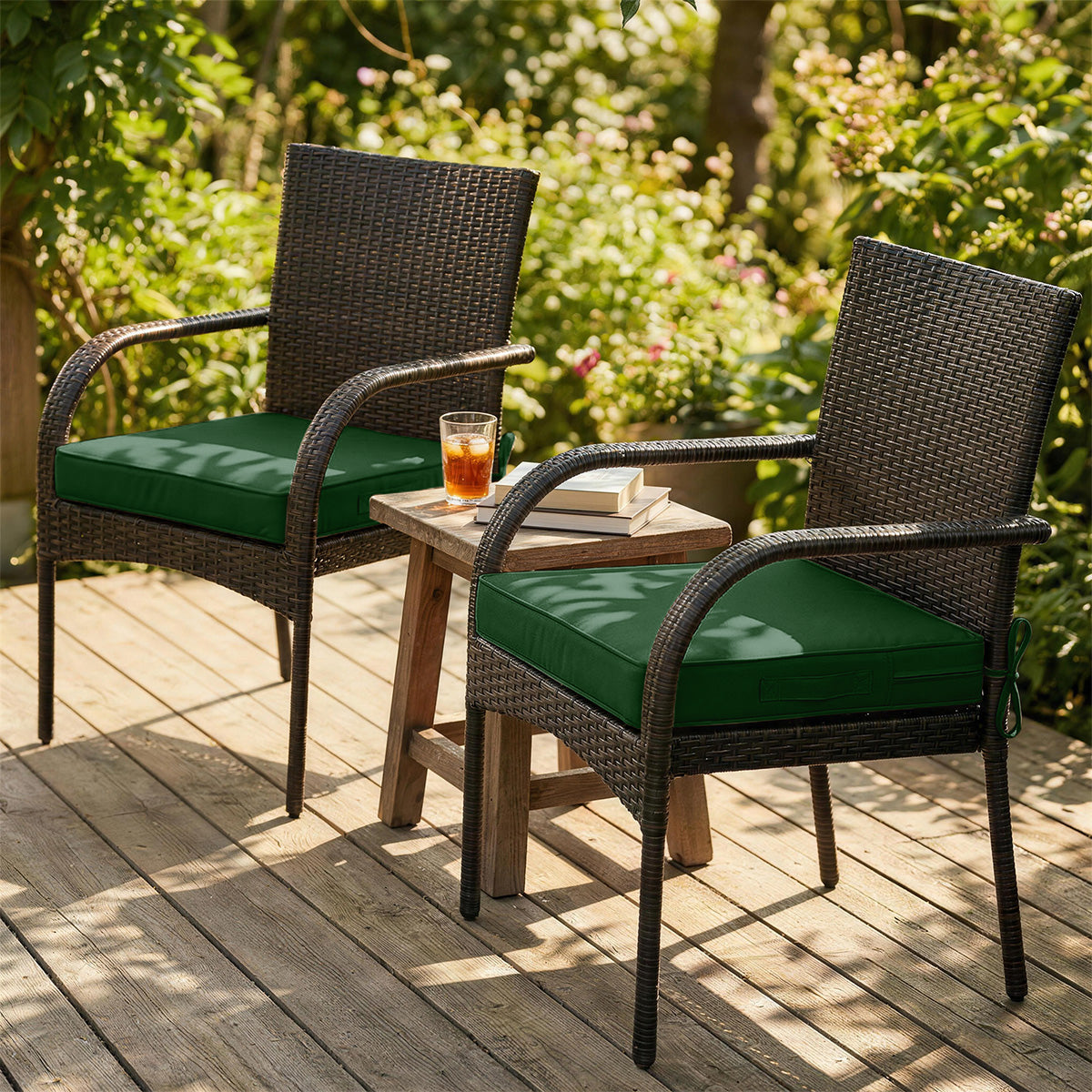 2PCS Outdoor Seat Cushions