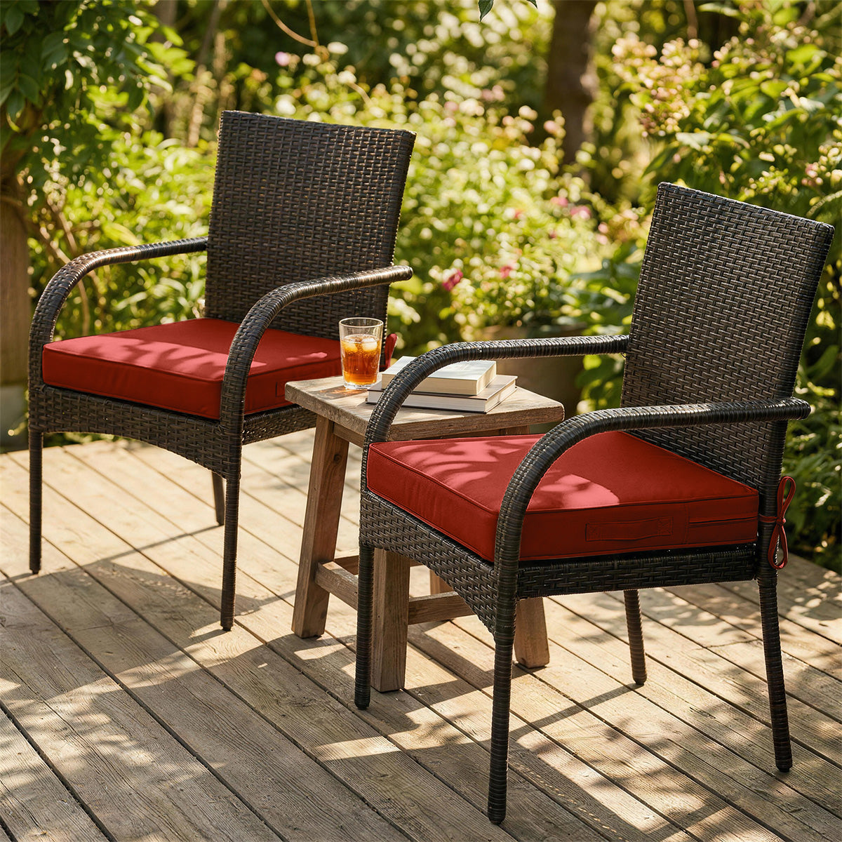 2PCS Outdoor Seat Cushions