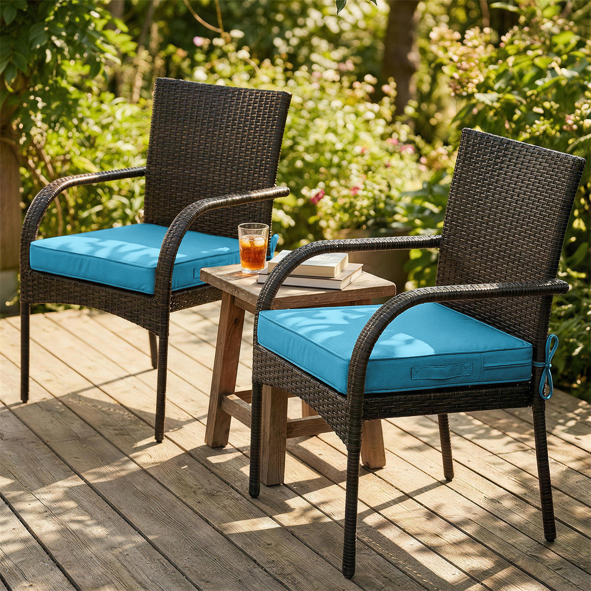 2PCS Outdoor Seat Cushions