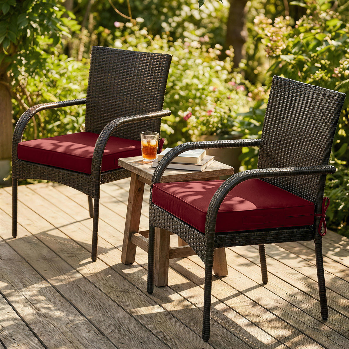 2PCS Outdoor Seat Cushions