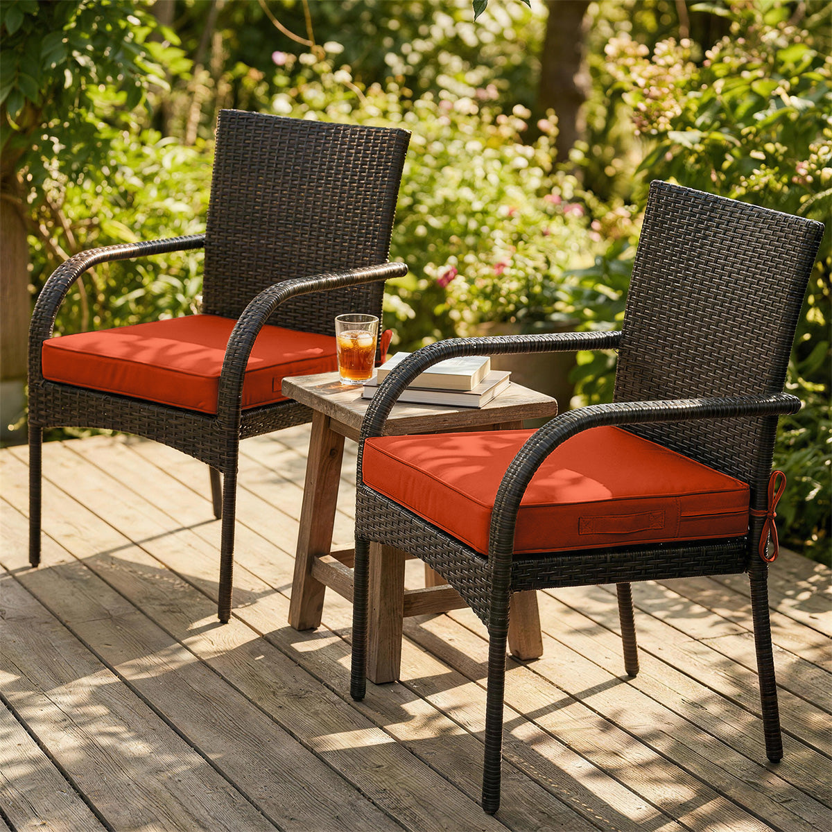 2PCS Outdoor Seat Cushions