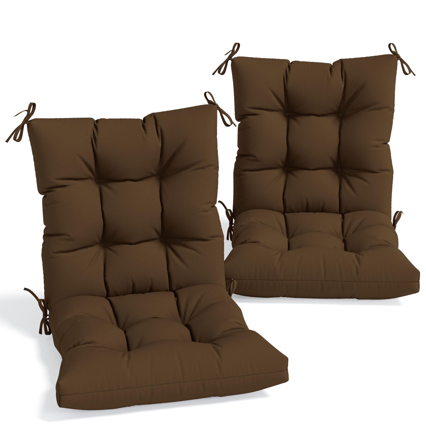 2PCS High Back Replacement Cushions