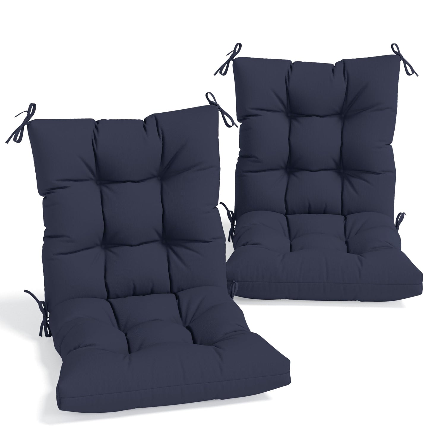2PCS High Back Replacement Cushions