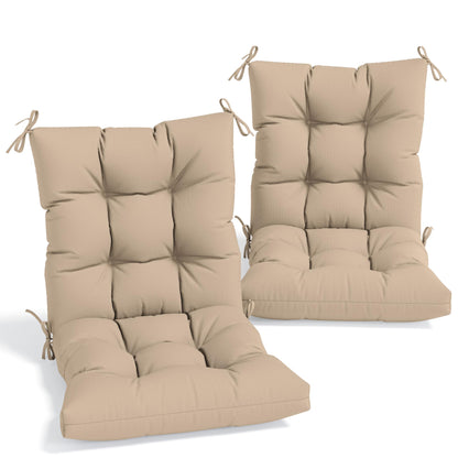 2PCS High Back Replacement Cushions