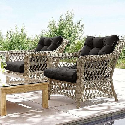 2PCS High Back Replacement Cushions Snubbull