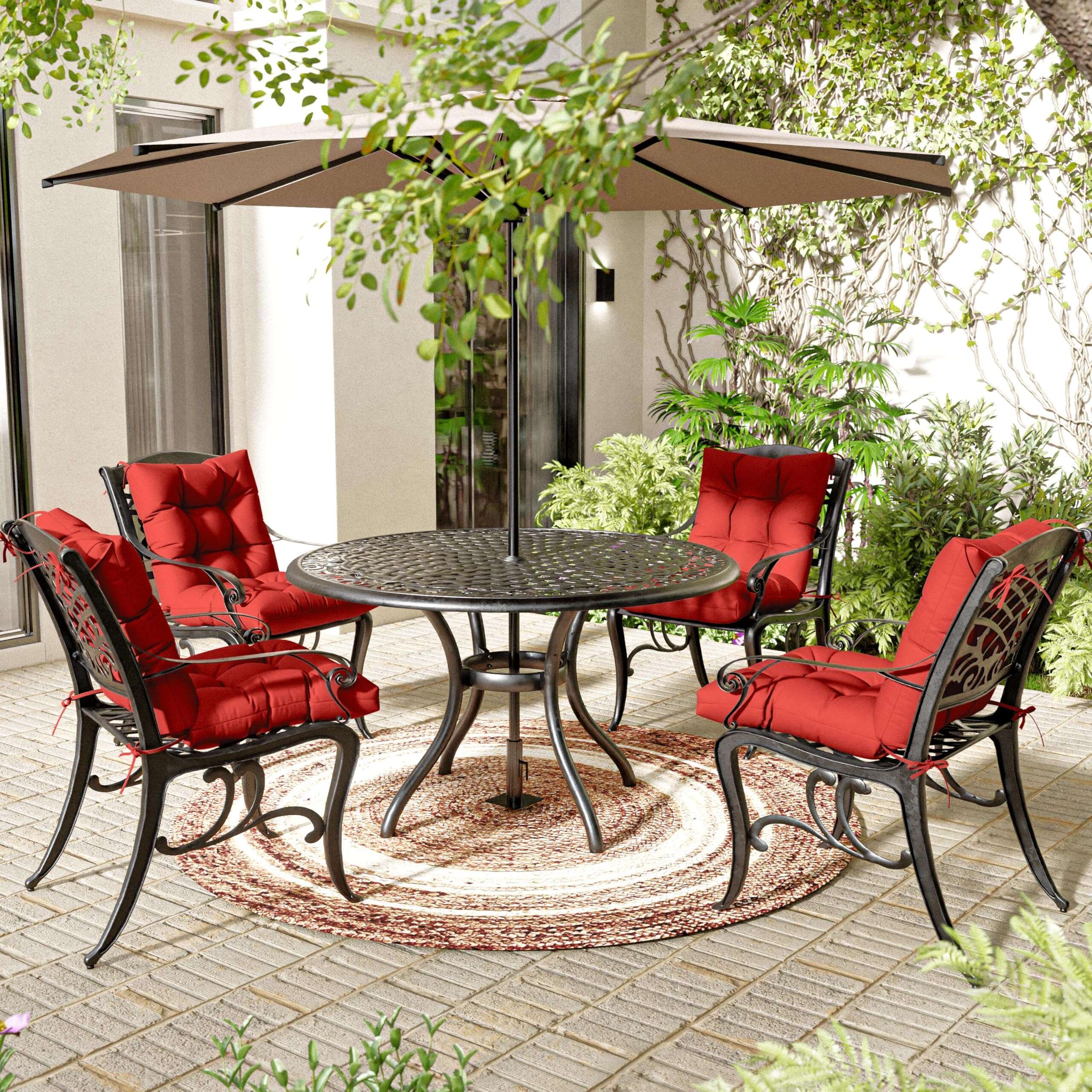 2PCS High Back Replacement Cushions Snubbull