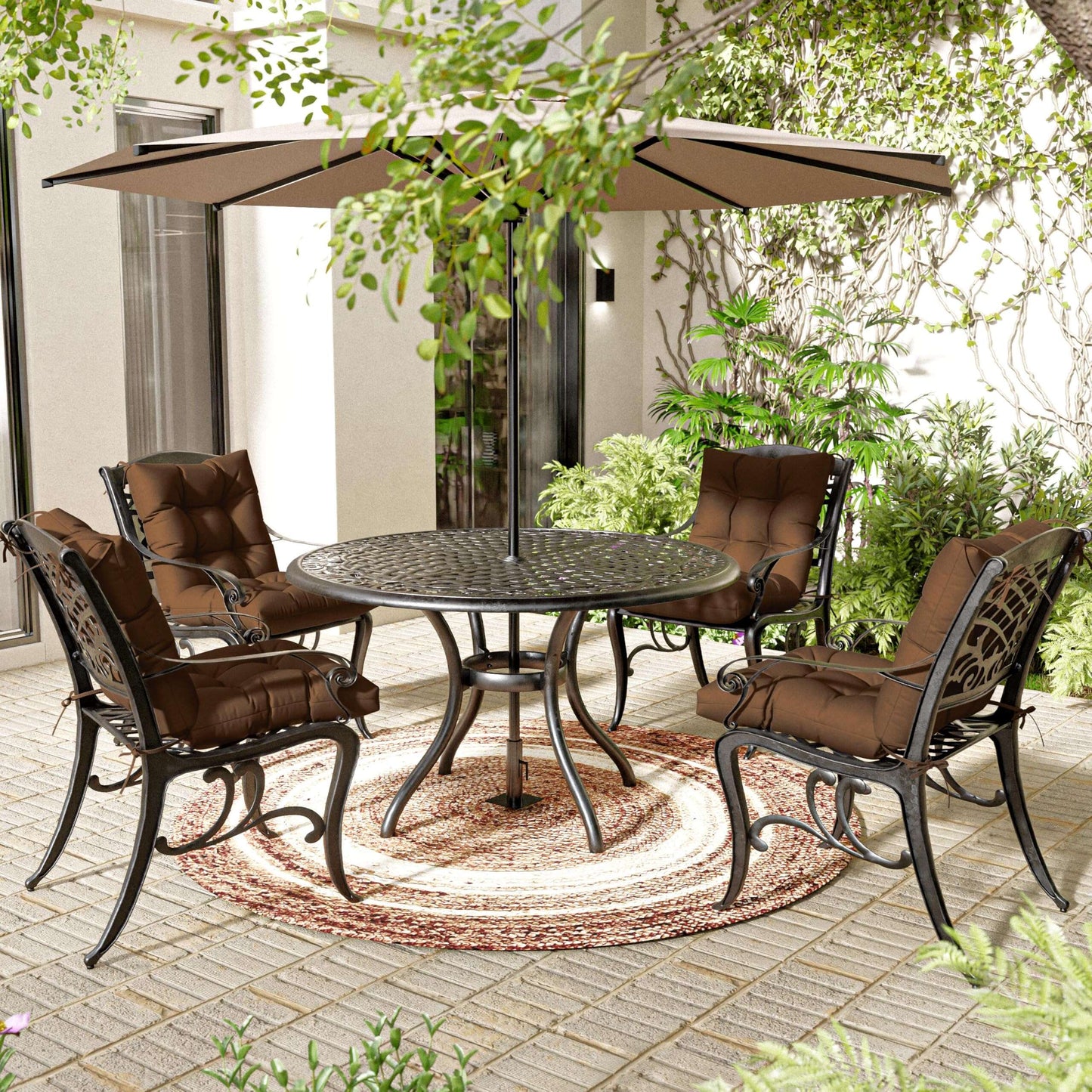 2PCS High Back Replacement Cushions Snubbull