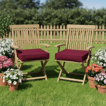 2PCS Outdoor Seat Cushions Snubbull