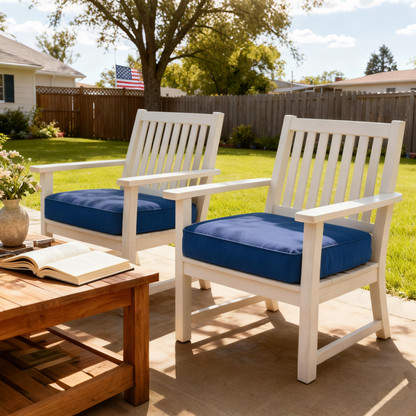 2PCS Outdoor Seat Cushions Snubbull