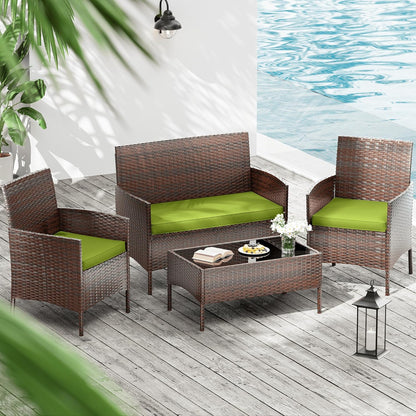 3PCS Seat Pad Covers Replacement, Patio Chair Cushion Covers