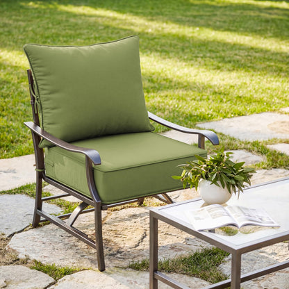 Outdoor Seat Cushion Pillow Set