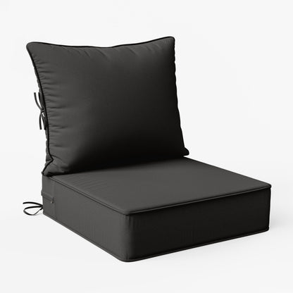 Outdoor Seat Cushion Pillow Set