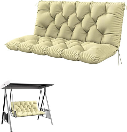 Porch Swing Cushion with Backrest