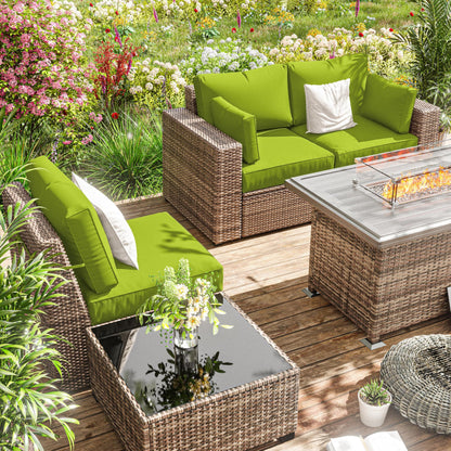 Outdoor Cushion Cover Replacement for 3-Seat Sofa