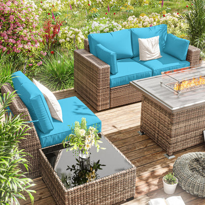 Outdoor Cushion Cover Replacement for 3-Seat Sofa
