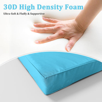 Patio Sectional Cushion Set (4-Seater, 9 Pieces)