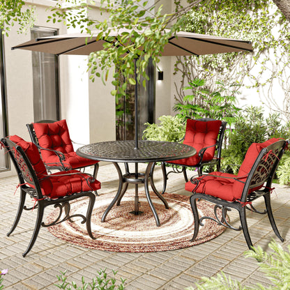 2PCS High Back Rocking Chair Cushions