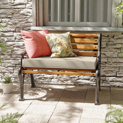 Outdoor Bench Cushion for Backyard Garden