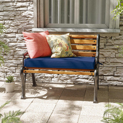 Outdoor Bench Cushion for Backyard Garden