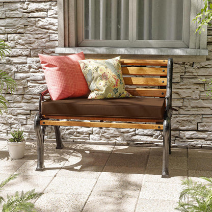 Outdoor Bench Cushion for Backyard Garden