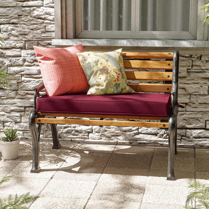 Outdoor Bench Cushion for Backyard Garden