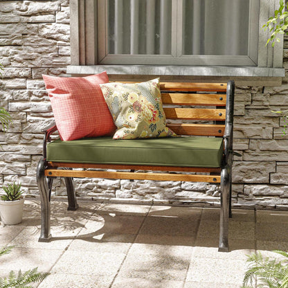 Outdoor Bench Cushion for Backyard Garden