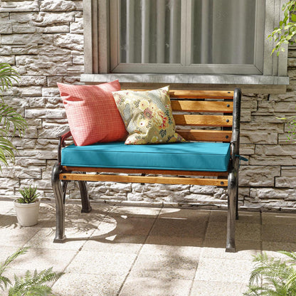 Outdoor Bench Cushion for Backyard Garden