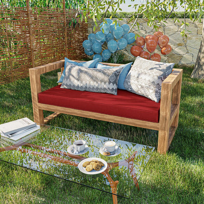 Outdoor Bench Cushion for Backyard Garden