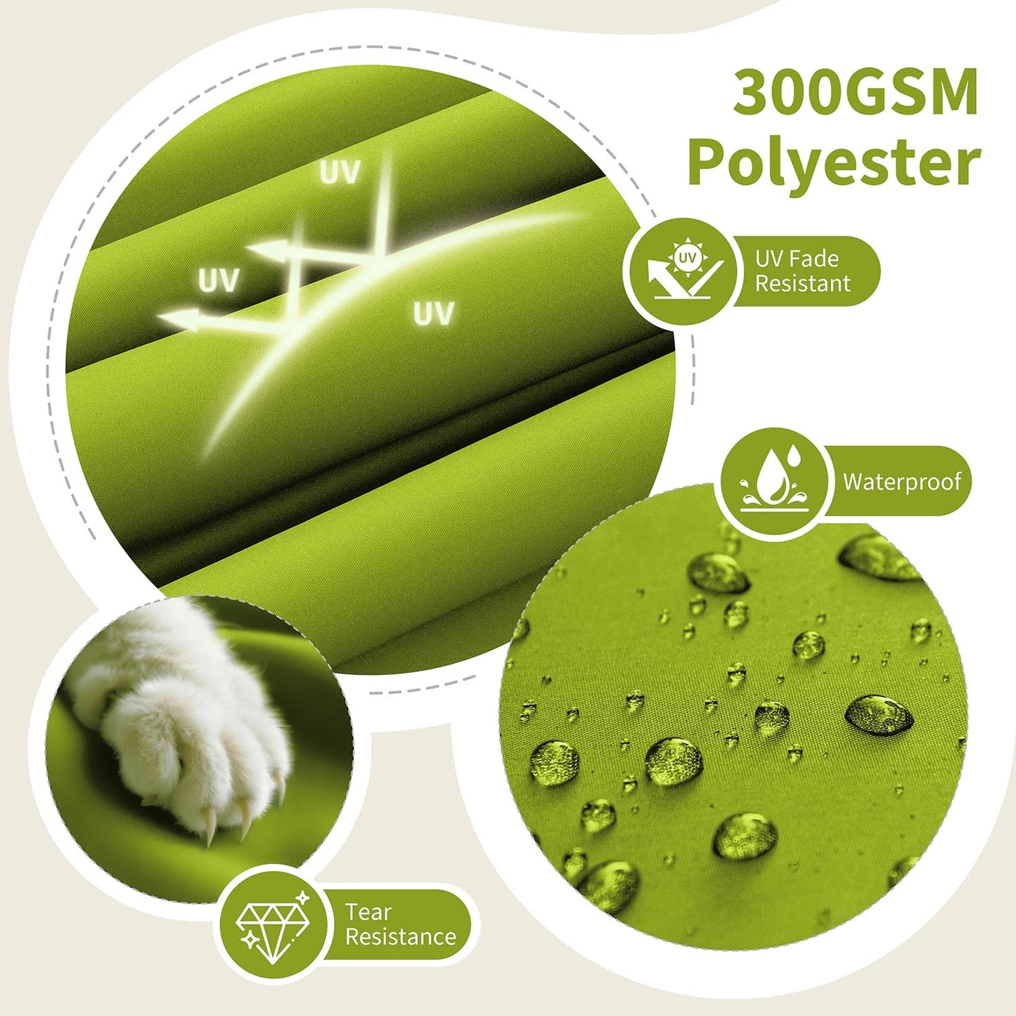 Outdoor Bench Cushion for Backyard Garden