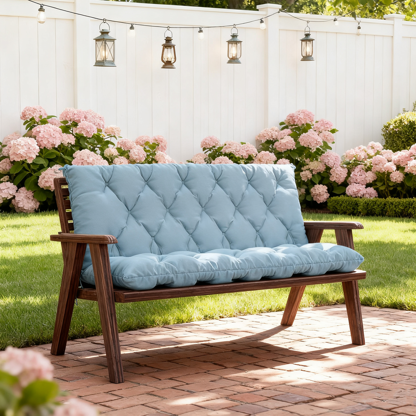 Porch Swing Cushion with Backrest