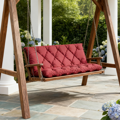 Porch Swing Cushion with Backrest