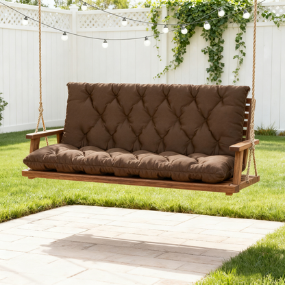 Porch Swing Cushion with Backrest