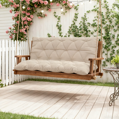 Porch Swing Cushion with Backrest