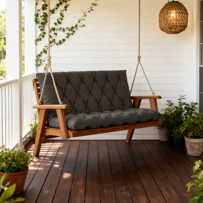 Porch Swing Cushion with Backrest