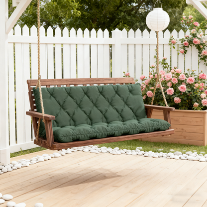 Porch Swing Cushion with Backrest