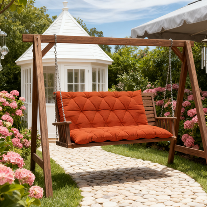 Porch Swing Cushion with Backrest