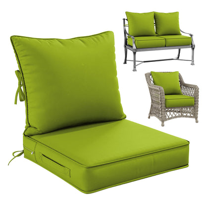 Deap Seat & Backrest Cushions Set