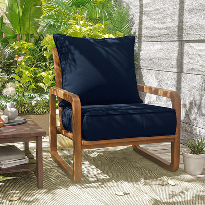 Deap Seat & Backrest Cushions Set